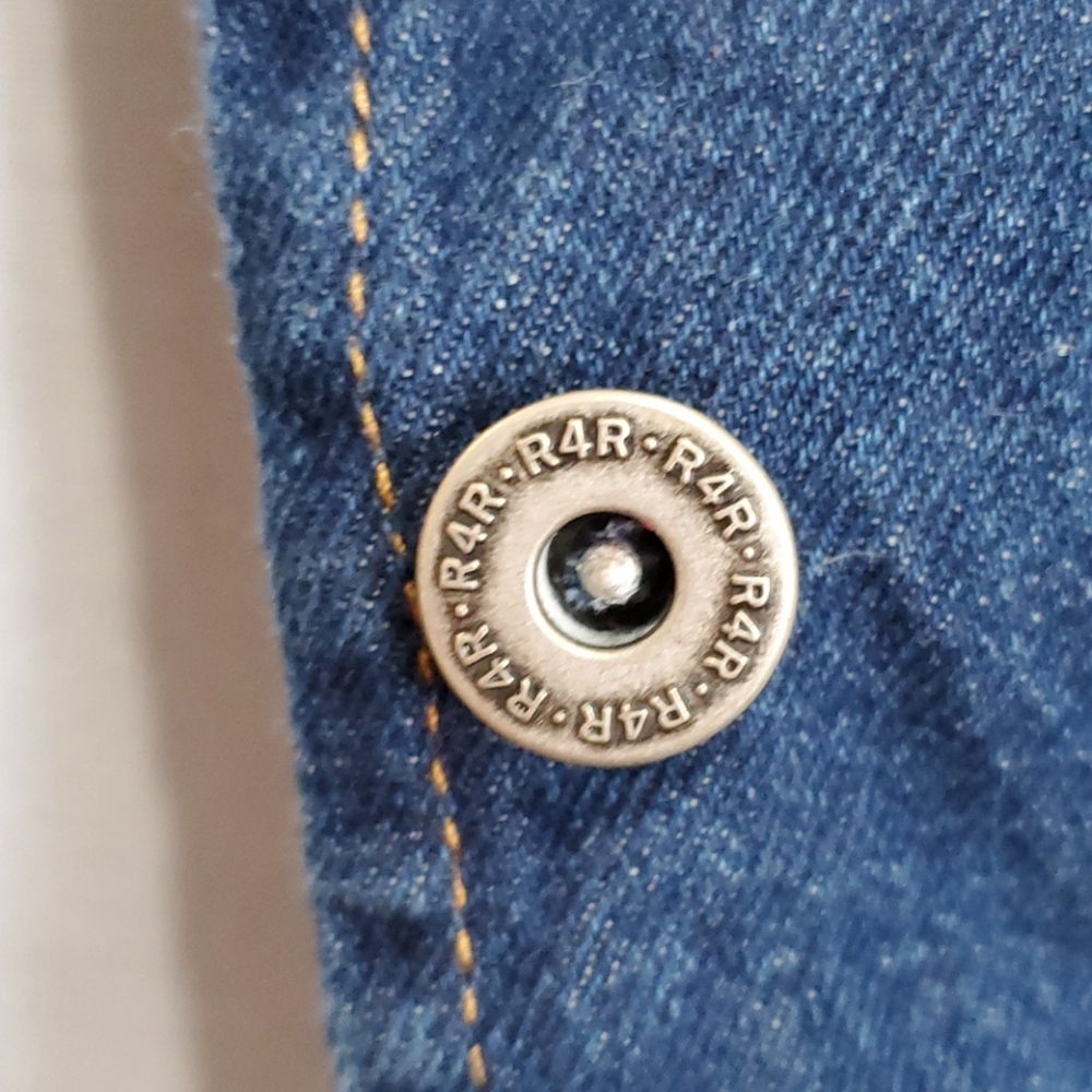 Unique Rave Jean Jacket –Size Small - Picture 6 of 13